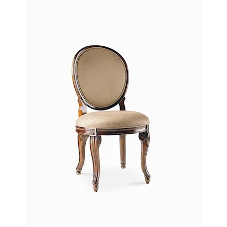 Rounded Back and Seat Chair